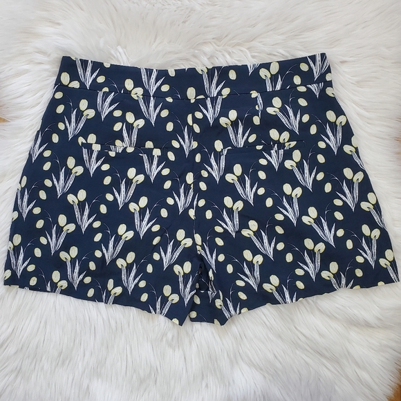 LOFT Valley Floral High Waist Shorts - Picture 6 of 12